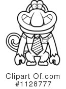 Monkey Clipart #1128777 by Cory Thoman