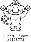Monkey Clipart #1128778 by Cory Thoman