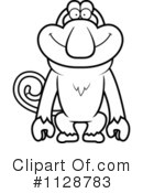 Monkey Clipart #1128783 by Cory Thoman