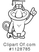 Monkey Clipart #1128785 by Cory Thoman