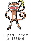Monkey Clipart #1133846 by lineartestpilot