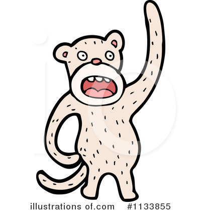 Royalty-Free (RF) Monkey Clipart Illustration by lineartestpilot - Stock Sample #1133855