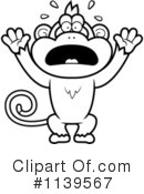 Monkey Clipart #1139567 by Cory Thoman