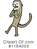 Monkey Clipart #1154003 by lineartestpilot
