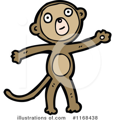 Royalty-Free (RF) Monkey Clipart Illustration by lineartestpilot - Stock Sample #1168438