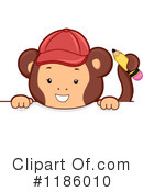 Monkey Clipart #1186010 by BNP Design Studio