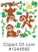 Monkey Clipart #1244582 by visekart