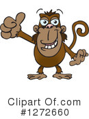 Monkey Clipart #1272660 by Dennis Holmes Designs