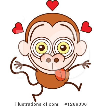 Monkey Clipart #1289036 by Zooco