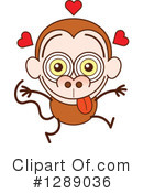 Monkey Clipart #1289036 by Zooco