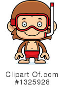 Monkey Clipart #1325928 by Cory Thoman