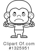 Monkey Clipart #1325951 by Cory Thoman