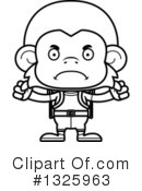 Monkey Clipart #1325963 by Cory Thoman