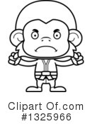 Monkey Clipart #1325966 by Cory Thoman