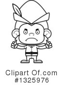 Monkey Clipart #1325976 by Cory Thoman