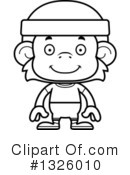 Monkey Clipart #1326010 by Cory Thoman