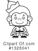 Monkey Clipart #1326041 by Cory Thoman