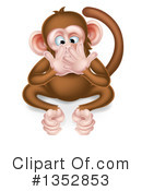Monkey Clipart #1352853 by AtStockIllustration