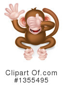 Monkey Clipart #1355495 by AtStockIllustration