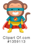Monkey Clipart #1359113 by BNP Design Studio