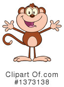 Monkey Clipart #1373138 by Hit Toon