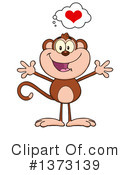 Monkey Clipart #1373139 by Hit Toon
