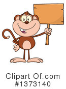 Monkey Clipart #1373140 by Hit Toon