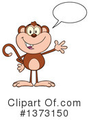Monkey Clipart #1373150 by Hit Toon
