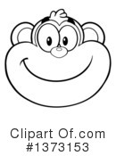 Monkey Clipart #1373153 by Hit Toon