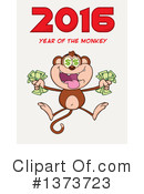 Monkey Clipart #1373723 by Hit Toon