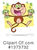 Monkey Clipart #1373732 by Hit Toon