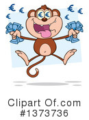Monkey Clipart #1373736 by Hit Toon