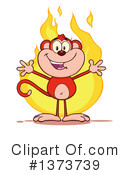 Monkey Clipart #1373739 by Hit Toon
