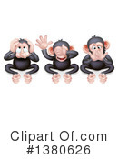 Monkey Clipart #1380626 by AtStockIllustration