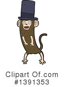 Monkey Clipart #1391353 by lineartestpilot