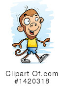 Monkey Clipart #1420318 by Cory Thoman