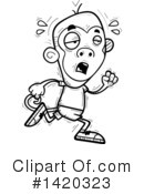 Monkey Clipart #1420323 by Cory Thoman