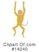 Monkey Clipart #14240 by Rasmussen Images