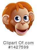 Monkey Clipart #1427599 by AtStockIllustration
