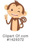 Monkey Clipart #1429372 by BNP Design Studio