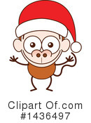 Monkey Clipart #1436497 by Zooco