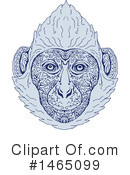 Monkey Clipart #1465099 by patrimonio