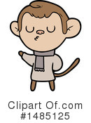 Monkey Clipart #1485125 by lineartestpilot