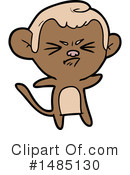 Monkey Clipart #1485130 by lineartestpilot