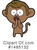 Monkey Clipart #1485132 by lineartestpilot
