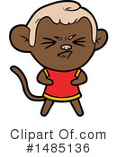 Monkey Clipart #1485136 by lineartestpilot
