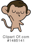 Monkey Clipart #1485141 by lineartestpilot