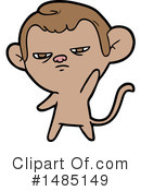 Monkey Clipart #1485149 by lineartestpilot