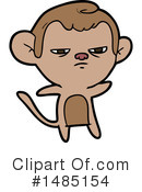 Monkey Clipart #1485154 by lineartestpilot