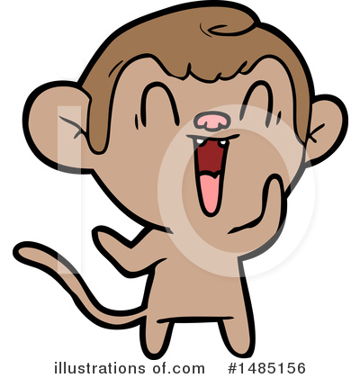 Royalty-Free (RF) Monkey Clipart Illustration by lineartestpilot - Stock Sample #1485156